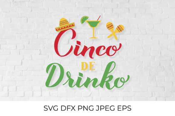Cinco De Drinko Graphics for Blog and Website Use