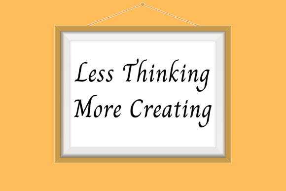 Creativity Quote Graphic Design Asset for Print Templates