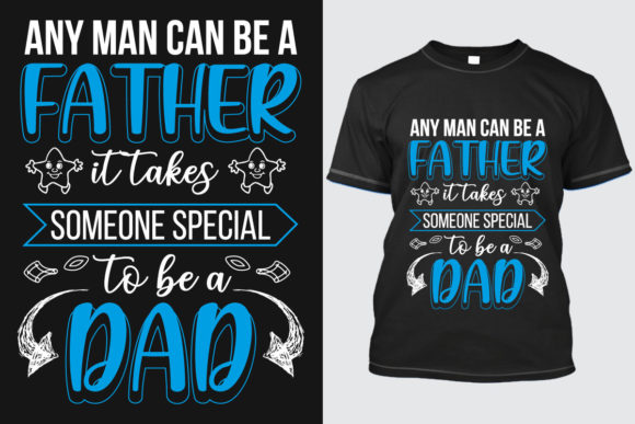 Father’s Day T-Shirt Design 7 – A Versatile Graphic for Handmade Creations