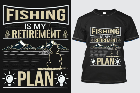 Fishing T-shirt Design 5 - A Versatile Graphic for Merchandise and More
