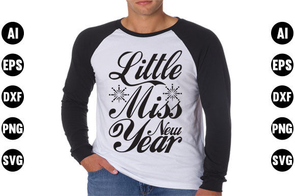 Happy New Year Quote Design for T-Shirt Graphics