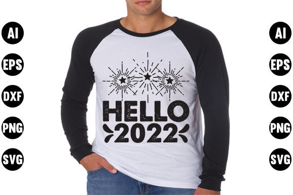 Happy New Year Quote Design for T-Shirt Graphics and Digital Products