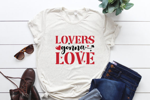 Lovers Gonna Love SVG T-shirt Design for Branding