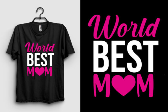 Mother’s Day T-Shirt Design Graphic for Print Templates