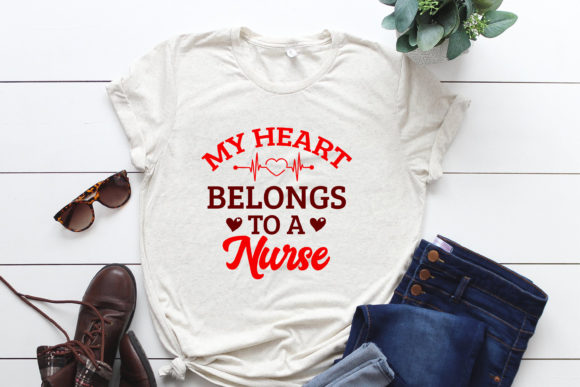 My Heart Belongs to a Nurse SVG T-shirt Review