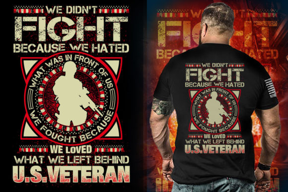 Veteran T-Shirt Design 5: A Graphic Design Asset for Branding and Marketing