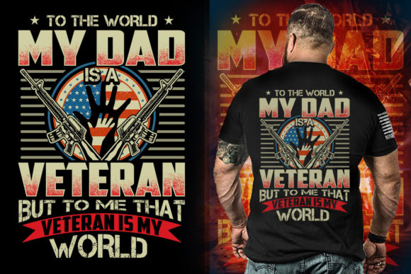 Veteran T Shirt Design 6 - A Graphic Design Asset for T-Shirt Designs