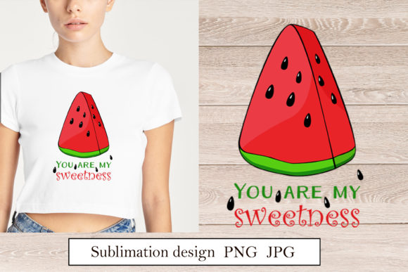 Watermelon Quote You Are My Sweetness - A Versatile Graphic Design Asset